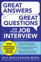 Great Answers, Great Questions For Your Job Interview
