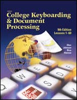 Gregg College Keyboarding and Document Processing (GDP), Take Home Version, Kit 1 for Word 2003 (Lessons 1-60)