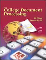 Gregg College Keyboarding and Document Processing (GDP), Kit 2 for Word 2003 (Lessons 61-120)