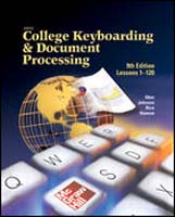 Gregg College Keyboarding and Document Processing (GDP), Take Home Version, Kit 3 for Word 2003 (Lessons 1-120)