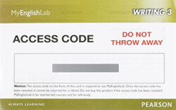 MyLab English Writing 3 (Student Access Code)