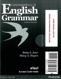 Fundamentals of English Grammar 4th Edition Student eText (with Audio)