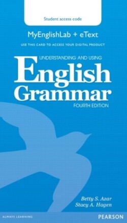 Understanding and Using English Grammar MyLab English & eText Access Code Card