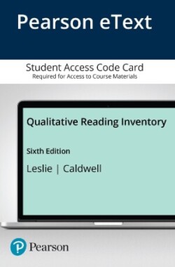 Pearson eText Qualitative Reading Inventory -- Access Card