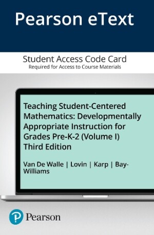 Teaching Student-Centered Mathematics