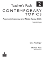 Contemporary Topics 2 Teacher's Pack Academic Listening and Note-Taking Skills, Teacher's Pack