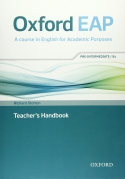 Oxford English for Academic Purposes B1 Teacher's Handbook + DVD + CD