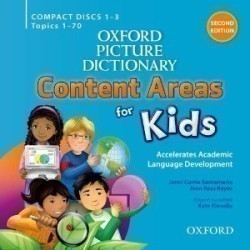Oxford Picture Dictionary for Kids 2nd Edition CDs (4)