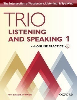 Trio Listening & Speaking 1 Student's Book Pack with Online Practice