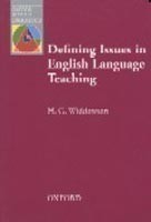 Oxford Applied Linguistics - Defining Issues in English Language Teaching
