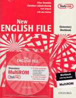 New English File Elementary Workbook + MultiROM with Key