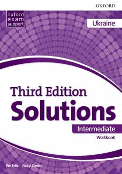 Maturita Solutions, 3rd Edition Intermediate Workbook (Ukrainian Edition)
