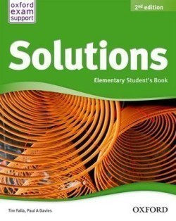 Solutions 2nd Edition Elementary Student's Book