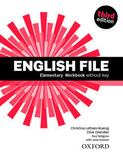 New English File 3rd Edition Elementary Workbook without Key (2019 Edition)