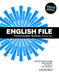 New English File 3rd Edition Pre-Intermediate Workbook without Key (2019 Edition)