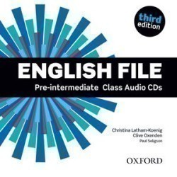 New English File 3rd Edition Pre-Intermediate Class CDs (4)