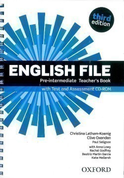 New English File 3rd Edition Pre-Intermediate Teacher's Book + CD