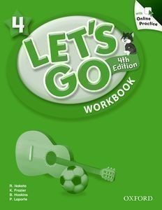 Let's Go 4th Edition 4 Workbook with Online Practice Pack