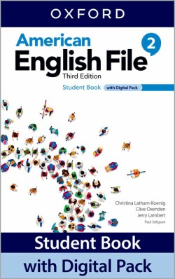 American English File 3rd Edition 2 Student Book
with Digital Pack