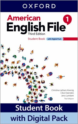 American English File 3rd Edition 1 Student Book
with Digital Pack