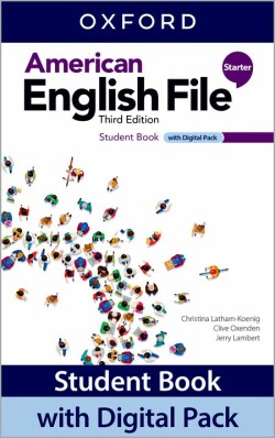 American English File 3rd Edition Starter Student Book
with Digital Pack