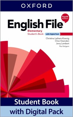 New English File 4th Edition Elementary Student's Book with Digital Pack