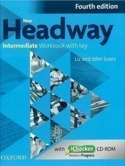 New Headway Intermediate 4th Edition Workbook with Key + iChecker CD