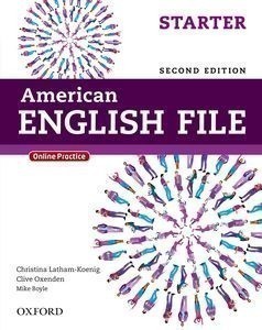 American English File 2nd Edition Starter Student's Book + iTutor