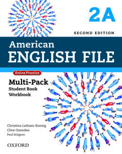 American English File 2nd Edition 2 MultiPack A (2019 Edition)