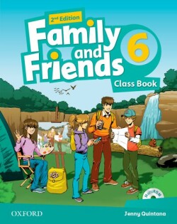 Family and Friends 2nd Edition 6 Course Book + MultiROM