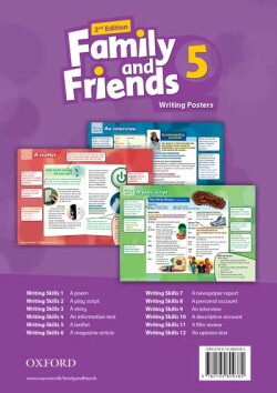 Family and Friends 2nd Edition 5 Posters