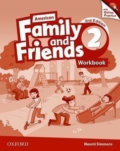 American Family and Friends, 2nd Edition 2 Workbook with Online Practice