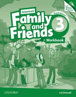 American Family and Friends, 2nd Edition 3 Workbook with Online Practice