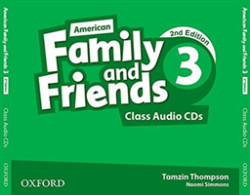 American Family and Friends, 2nd Edition 3 Class Audio CDs