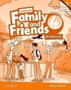 American Family and Friends, 2nd Edition 4 Workbook with Online Practice