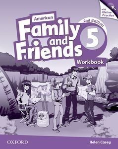 American Family and Friends, 2nd Edition 5 Workbook with Online Practice