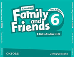 American Family and Friends, 2nd Edition 6 Class Audio CDs
