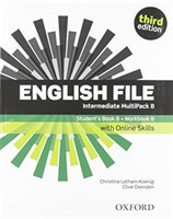 New English File 3rd Edition Intermediate MultiPACK B with On-line (2019 Edition)