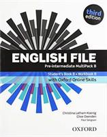 New English File 3rd Edition Pre-Intermediate MultiPACK B with Online Skills (2019 Edition) 