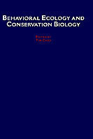 Behavioral Ecology and Conservation Biology