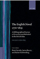 English Novel 1770-1829: Volume II, 1800-1829