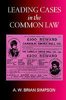 Leading Cases in the Common Law