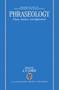 Phraseology Theory, Analysis, and Applications