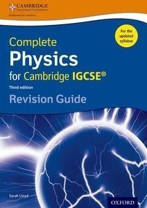 Complete Physics for Cambridge IGCSE® Revision Guide