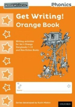 Read Write Inc. Phonics: Get Writing! Orange Book Pack of 10