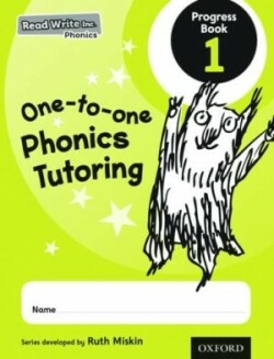 Read Write Inc. Phonics: One-to-one Phonics Tutoring Progress Book 1 Pack of 5