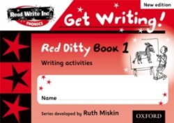 Read Write Inc. Phonics: Get Writing!: Red Ditty Books 1-5 Pack of 50