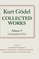 Kurt Gödel: Collected Works: Volume V