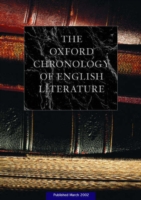 Oxford Chronology of English Literature