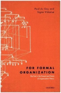 For Formal Organization